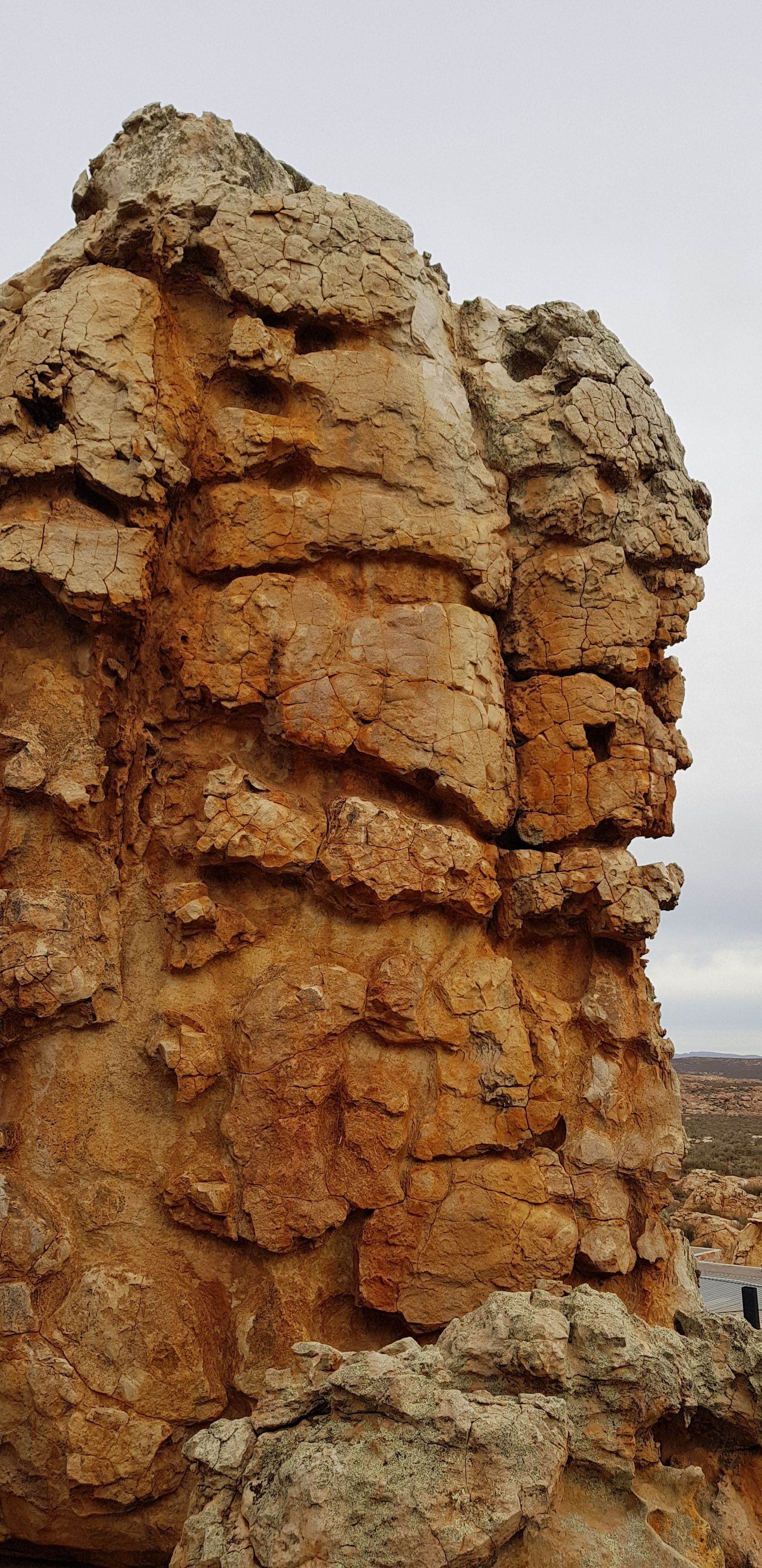 Sandstone rock formation in the Cederberg Mountains